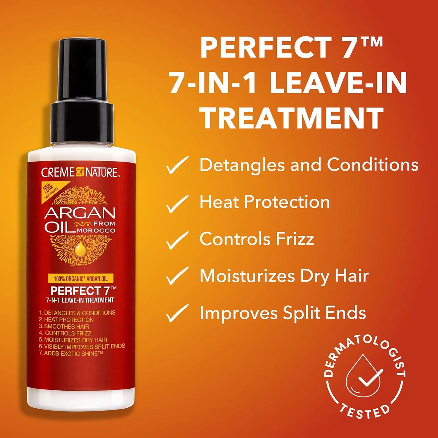 Creme of Nature Argan Oil Perfect 7-in-1 Leave-in Treatment 150ml