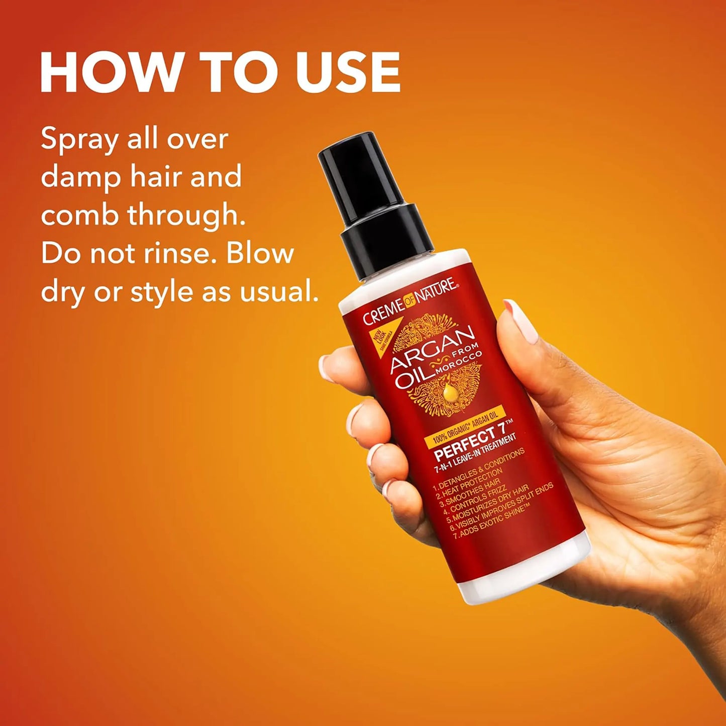 Creme of Nature Argan Oil Perfect 7-in-1 Leave-in Treatment 150ml