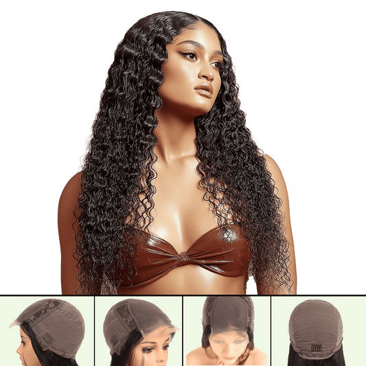 UREMBO Spanish Curl Closure Wig – Echthaarperücke - UREMBO Beauty