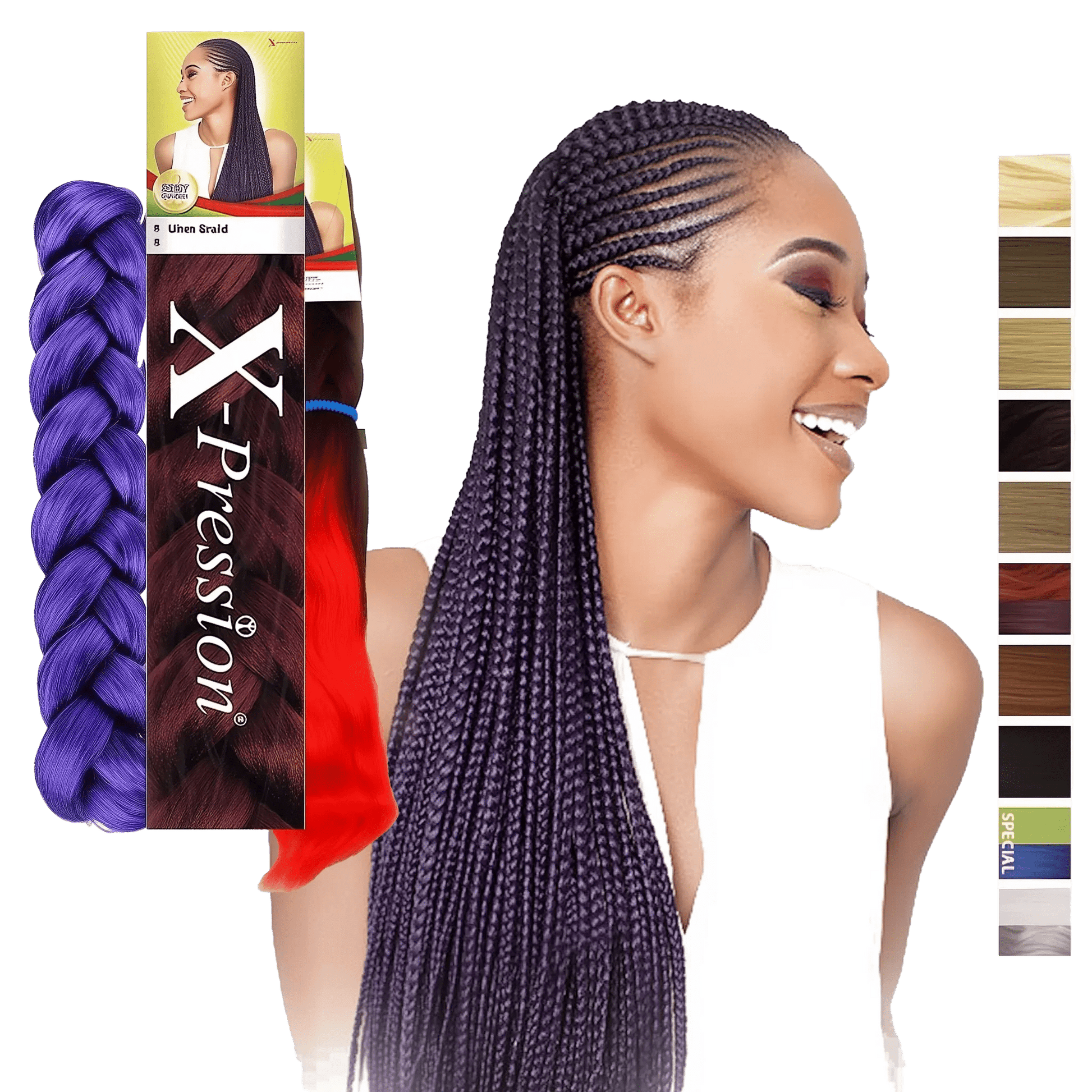 X - Pression Premium Original Ultra Braid - UREMBO Beauty