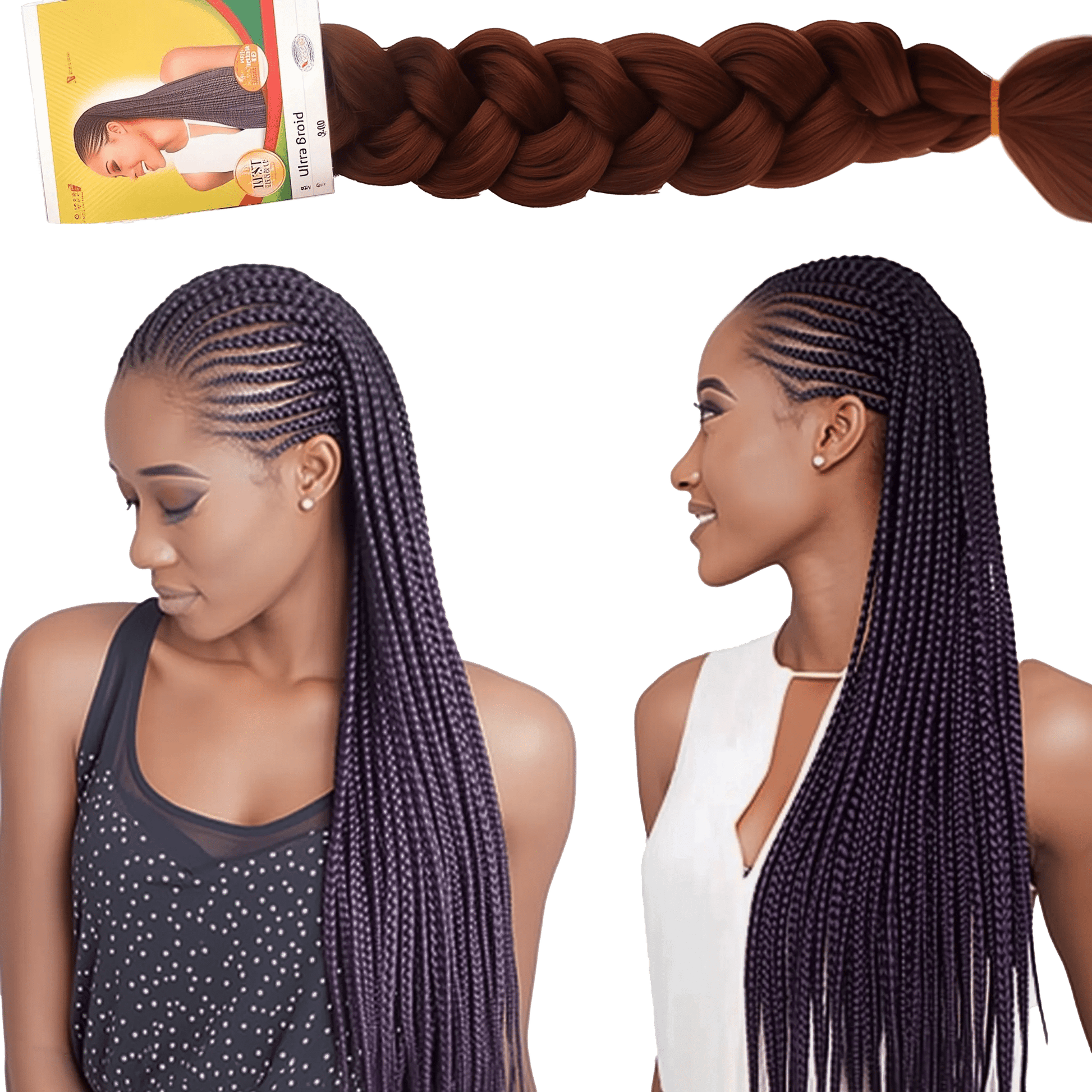 X - Pression Premium Original Ultra Braid - UREMBO Beauty