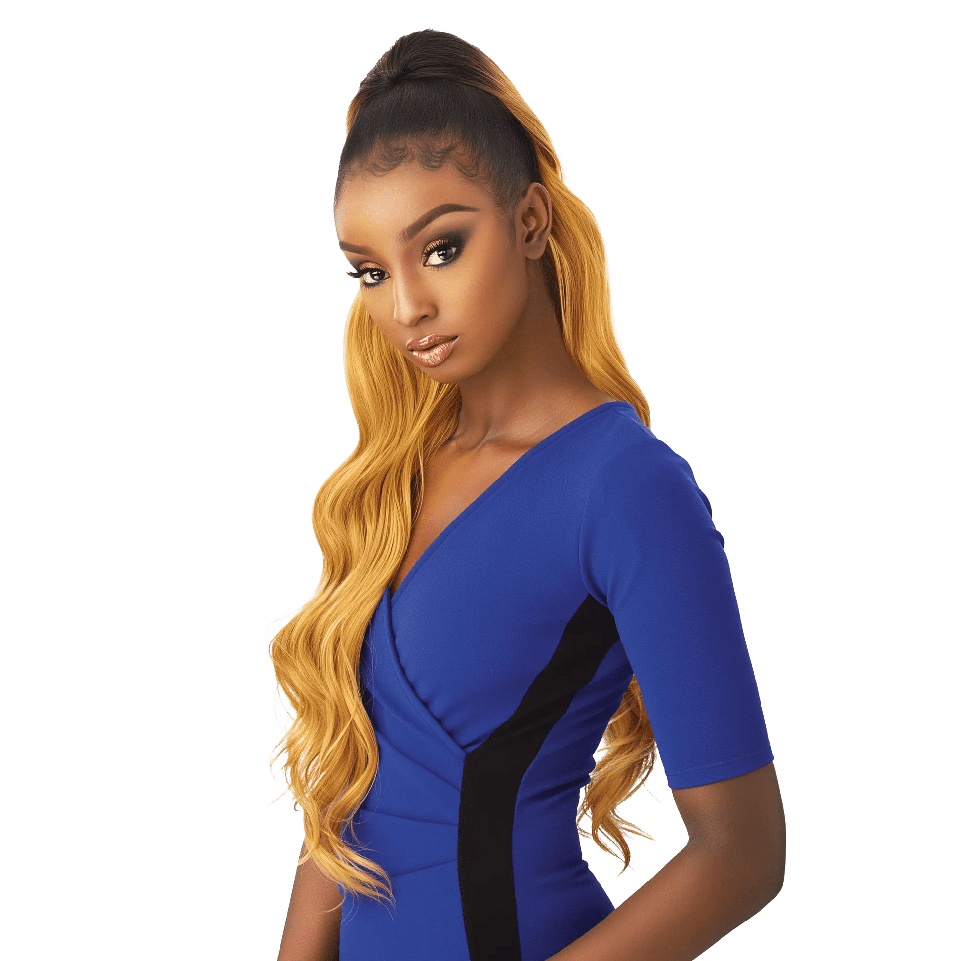 Sensationnel Instant Pony – Ocean Wave Drawstring Ponytail - UREMBO Beauty