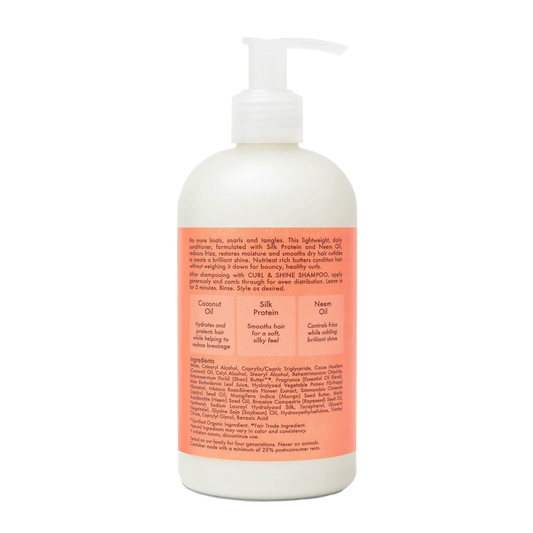 Shea Moisture Coconut & Hibiscus Curl & Shine Conditioner 384ml