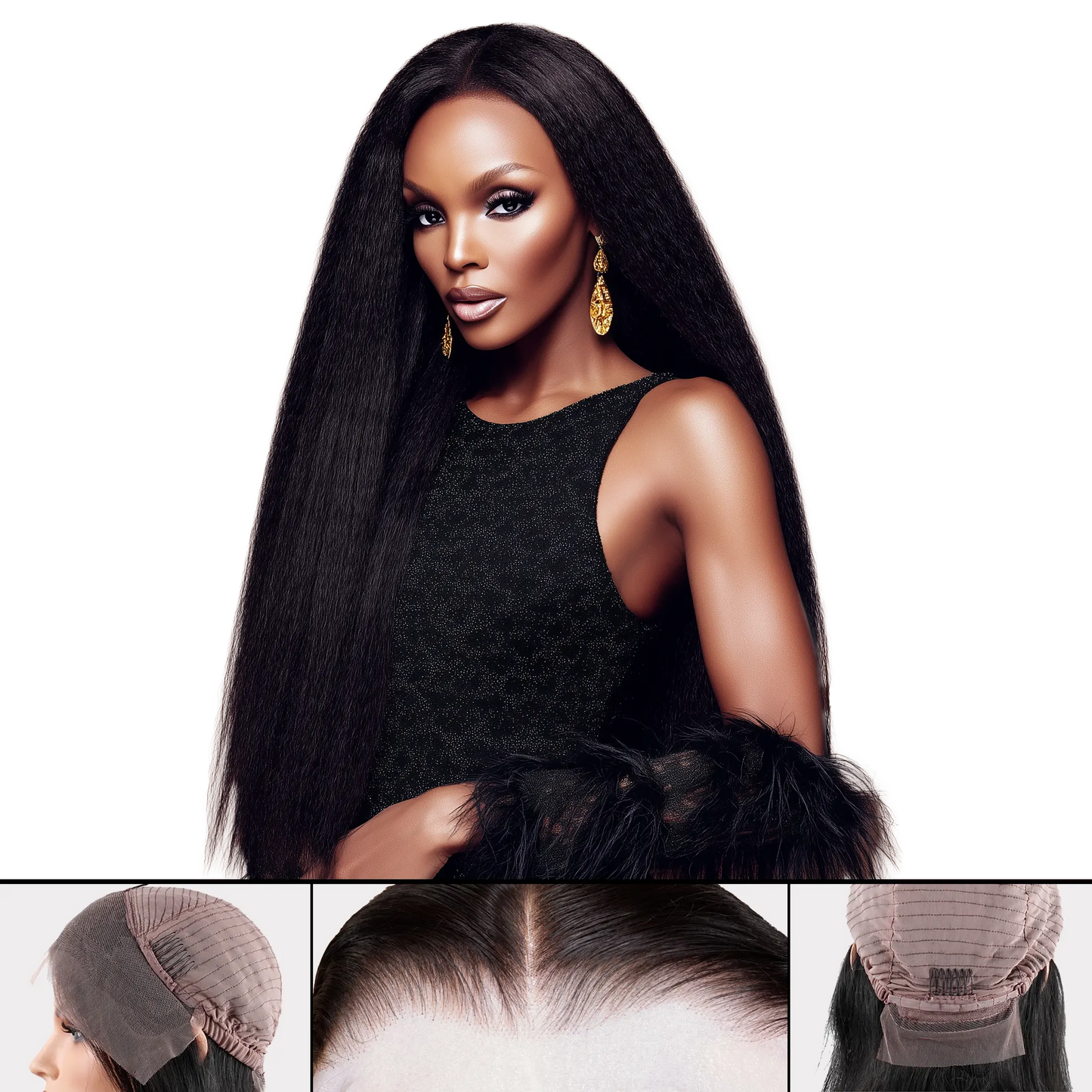UREMBO Straight 13x4 Frontlace Wig – Human Hair Wig