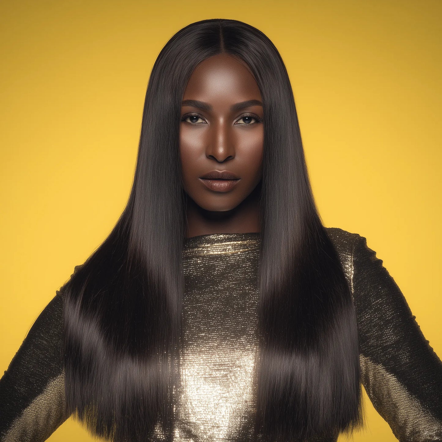Perruque UREMBO lisse 13x4 avec lace front – Perruque en cheveux humains
